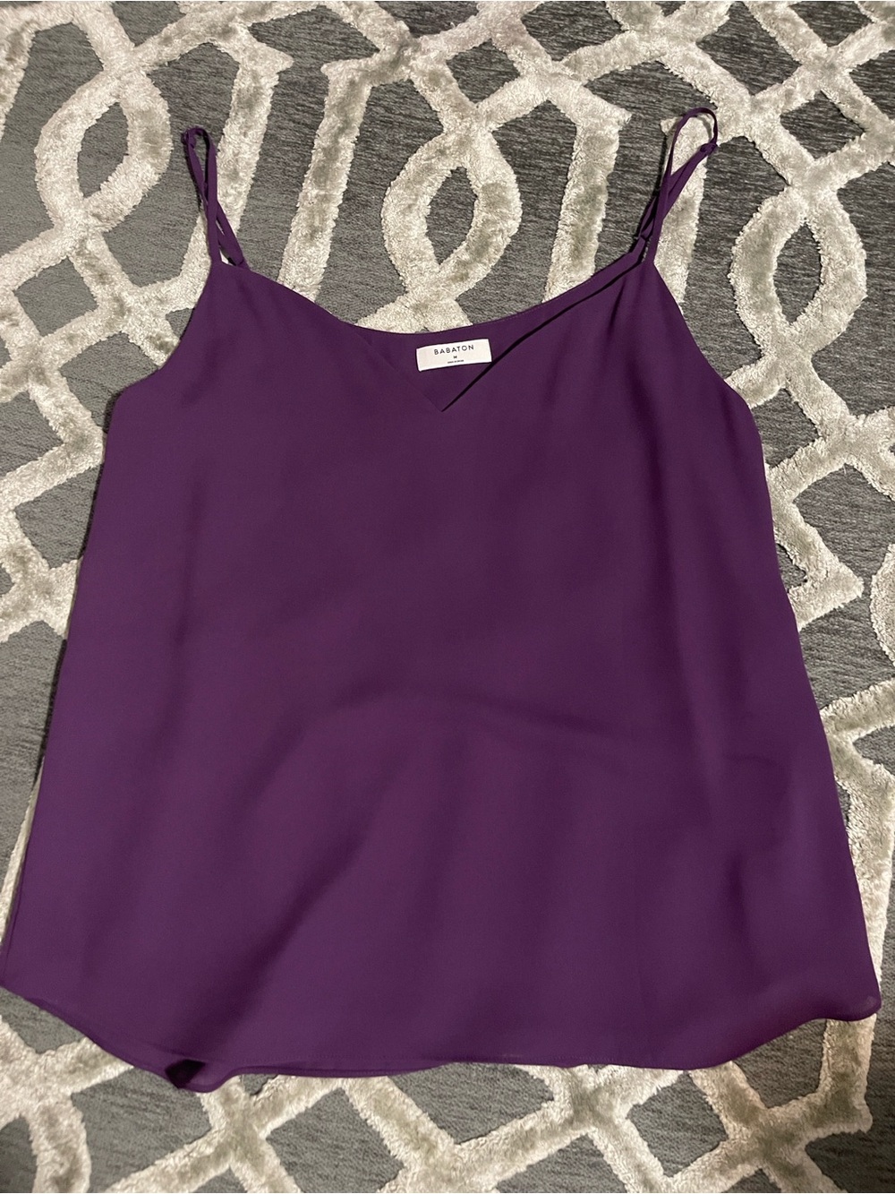 Babaton Deep Purple Spaghetti-Strap Cami